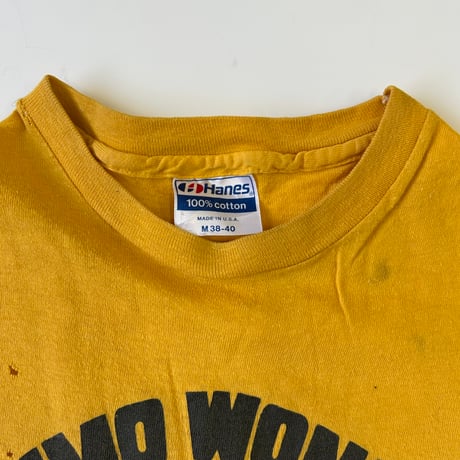 80's～90's Hanes "Kimo Wong's" Tシャツ Mサイズ USA製
