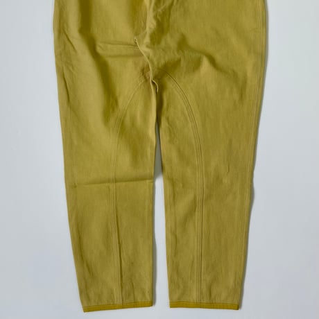 "Women's Size" HERMES Cotton × Spandex Pants FRANCE製