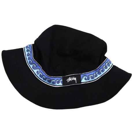 未使用品 15ss STUSSY×KAVU Strap Bucket Hat BLACK