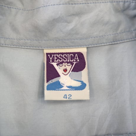 70's～80's YESSICA Silk Box Shirt 42サイズ