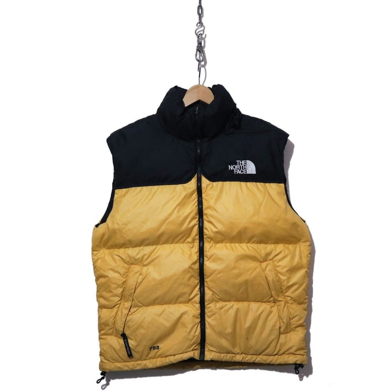 's THE NORTH FACE FILL ヌプシ ダウンベスト BLACK×YE