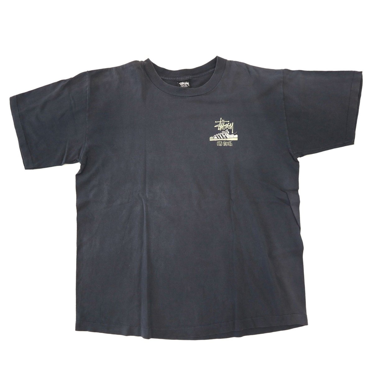 80's～90's OLD STUSSY プリント Tシャツ 黒タグ XLサイズ USA製 |...