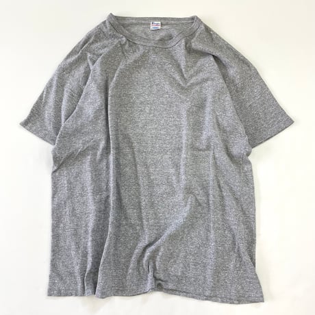 "Special Size" 80's CHAMPION "Solid" "杢グレー" Tシャツ XXLサイズ USA製