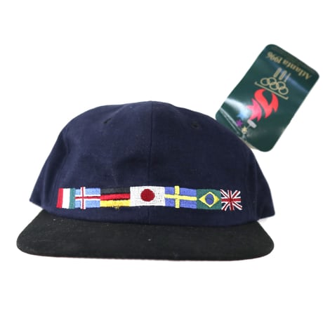 Deadstock 90's CHAMPION "Atlanta1996" 6-panel Cap