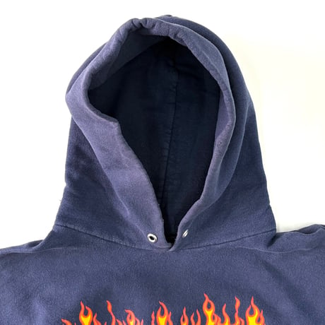 00's Thrasher "Flame Logo" Sweat Parka