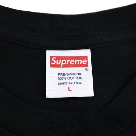Supreme "Blank" Solid Tee Lサイズ USA製