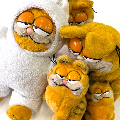 80's Garfield Plush Doll (about 17㎝)