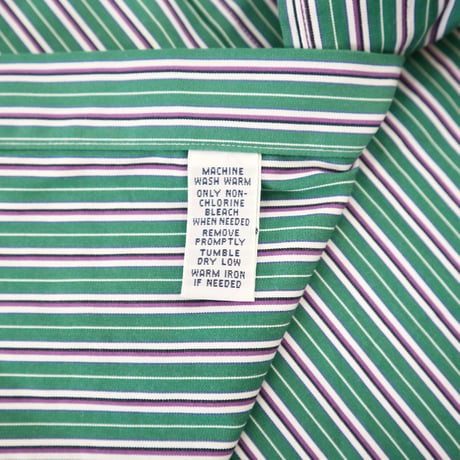 90's Ralph Lauren Stripe BD Shirt Lサイズ