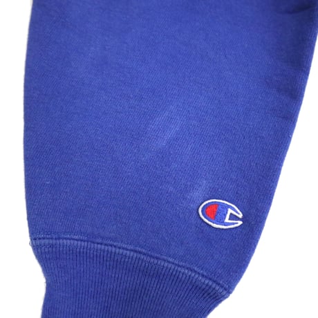 90's CHAMPION RW SWEAT Solid Blue Lサイズ USA製