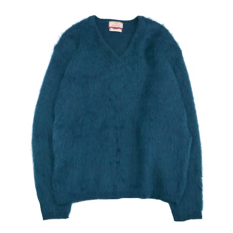 60's Jantzen Mohair Sweater Teal Blue Lサイズ USA製