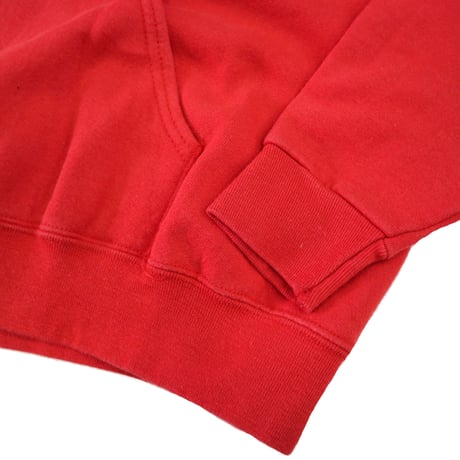 90's ONEITA Sweat Parka Solid Red Lサイズ