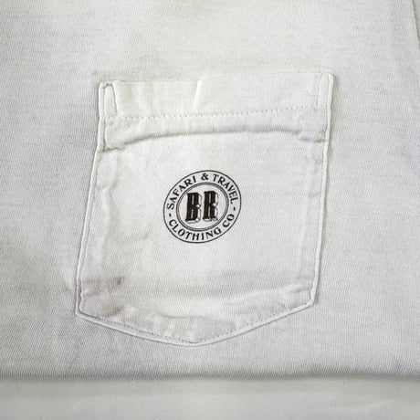 80's～ OLD Banana Republic "Lion" Pocket Tee