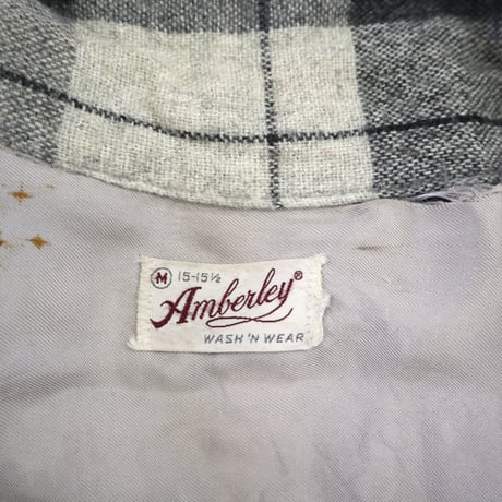 "boro" "Good Color" ～60's Amberley Wool Plaid Shirt Mサイズ