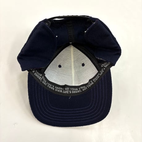 90's NO FEAR "Ear Flap" Wool 6-panel Cap USA製