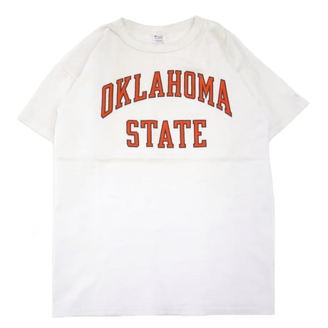 80's CHAMPION "OKLAHOMA STATE" プリント Tシャツ XLサイズ USA製
