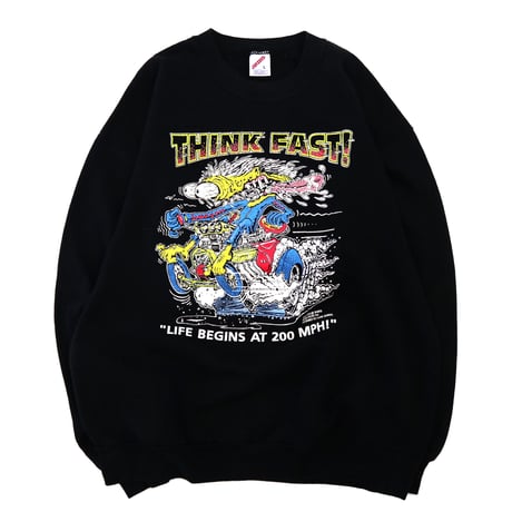 90’s Jerzees ED ROTH "RAT FINK" Sweat USA製 Lサイズ