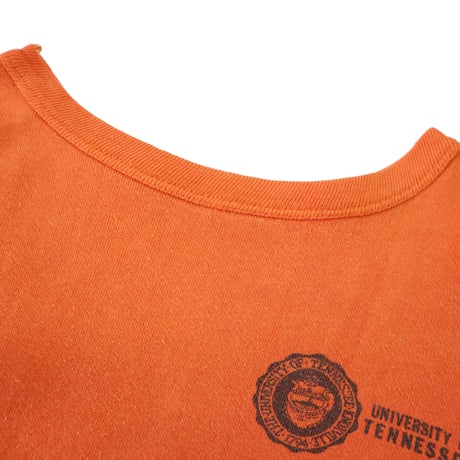 70's～ unknown "university of tennessee" Water Print Sweat (fits Women's)