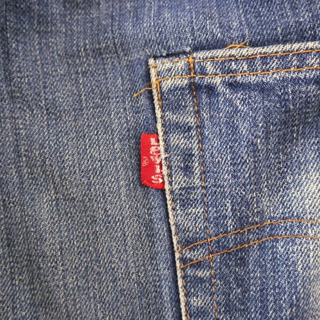 60's Levi's 501 "66single" "Cut Off" Denim Short Pants