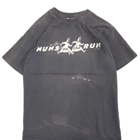 90's Hanes "NUNS ON THE RUN" 両面 プリント 映画 Tシャツ XLサイズ USA製