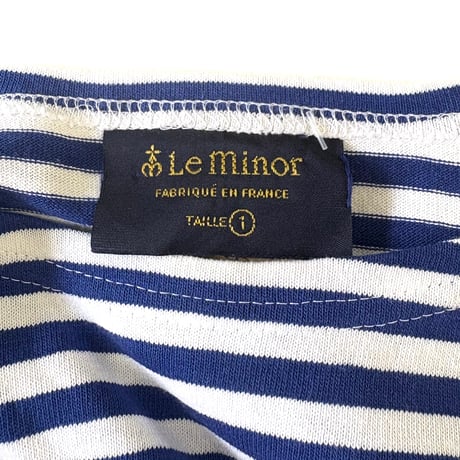 Le Minor LS Border Shirt 1サイズ FRANCE製