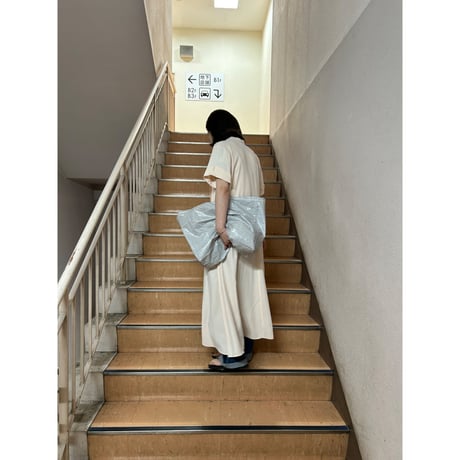 70's～80's NINA PICCALINO Open Collar Rayon One Piece