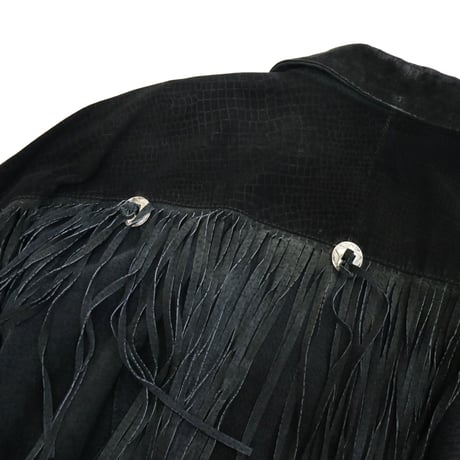 90's～ OUTERBOUND by HMS Suede Leather Jacket