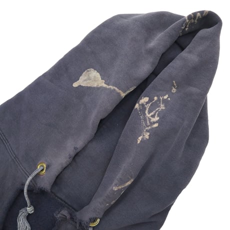 80's CHAMPION RW SWEAT PARKA "Wingfoot" "単色ハトメ" Navy XLサイズ USA製