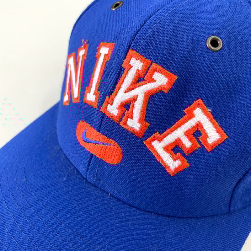 90s nike 6panel cap vintage 刺繍　古着 90's OLD NIKE 6panel baseball cap | 古着屋 grin days memory