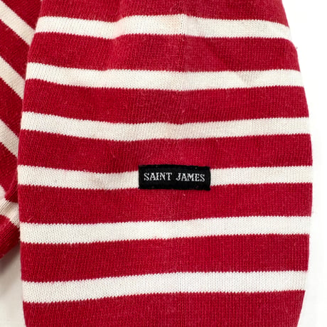 Saint James "Ouessant" Border Shirt Mサイズ FRANCE製