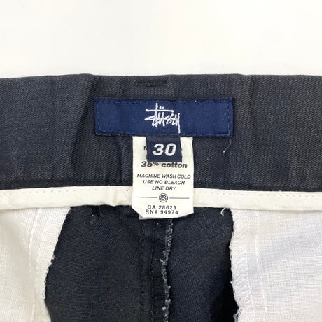 90's OLD STUSSY "7pockets" Short Pants W30 USA製