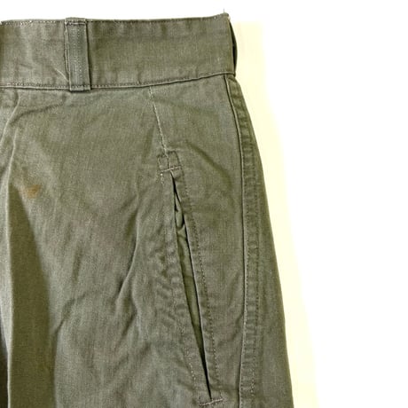 60's French ARMY "M-47" HBT Cargo Pants 21