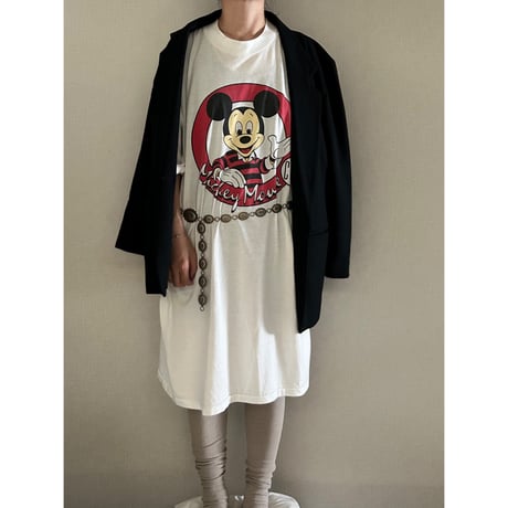 "Big Size" 80's～90's Disney "Mickey Mouse Club" Tシャツ