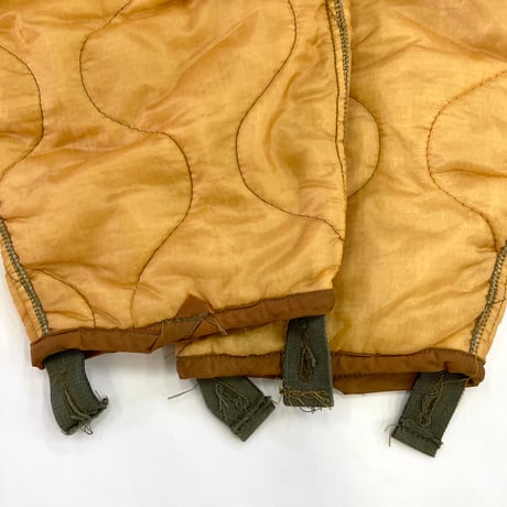 70's US ARMY M-65 Fishtail Jacket Liner "Over Dye" Mサイズ