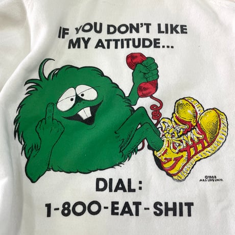 80's Hanes "Camacho Monster" Sweat XLサイズ USA製