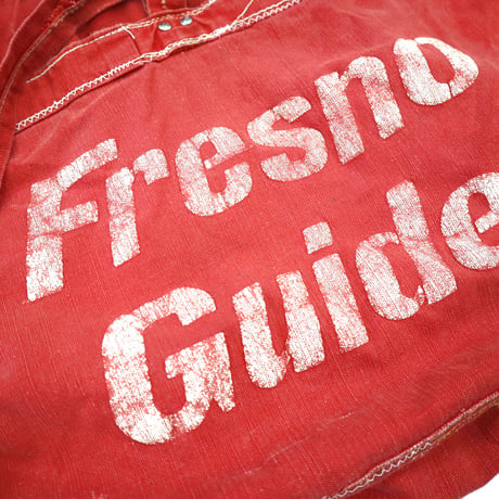 50's～60's News Paper Bag "Fresno Guide"