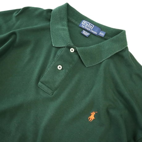 90's～ Polo Ralph Lauren LS Polo Shirt XXLサイズ