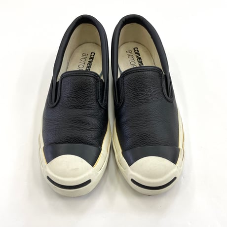 Converse×BIOTOP Leather Jack Purcell SLIP ON US8.5(27cm)