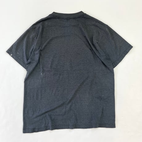 "Black Fade" 80's Adidas Tシャツ Lサイズ USA製