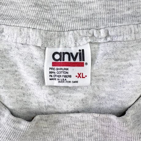 90's anvil "NO BODY,NO MURDER!" Tシャツ XLサイズ USA製