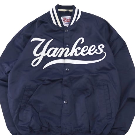 90's STARTER "Yankees" サテン ナイロン チーム ジャケット Lサイズ