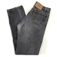 90's Levi's 505 "先染め" Black Denim Pants W33 USA製