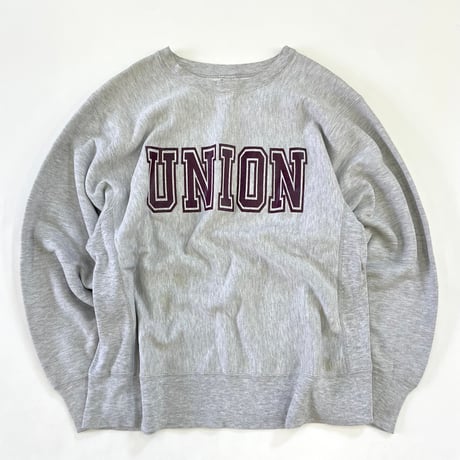 80's CHAMPION RW SWEAT "UNION" Lサイズ USA製