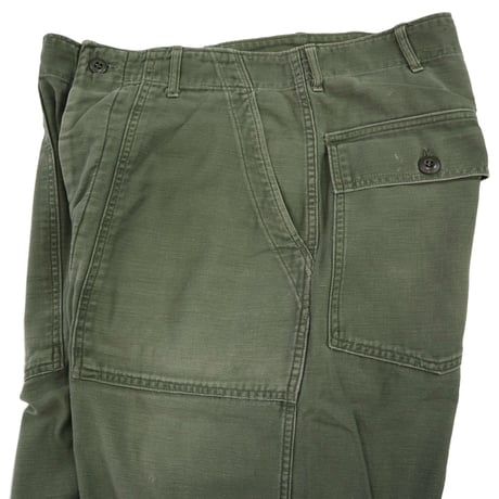 60's US ARMY "Baker Pants" Utility Trousers W34