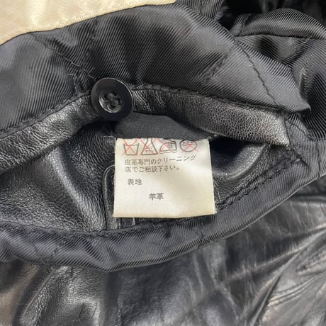 90's～ JUN MEN Sheep Leather Half Coat