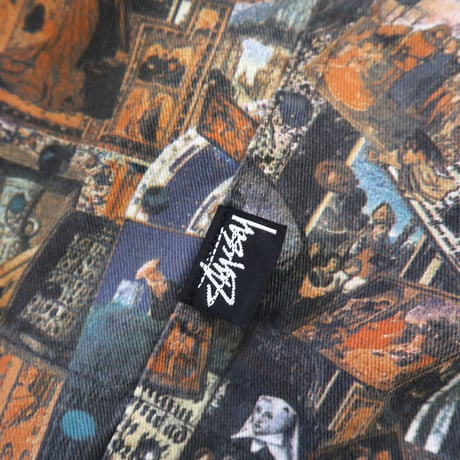 80's OLD STUSSY "宗教柄" Short Pants Sサイズ USA製