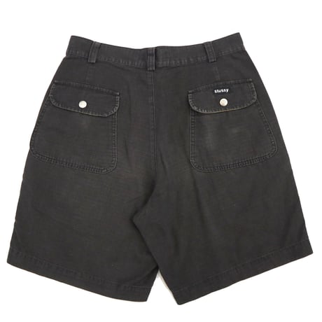 90's OLD STUSSY "Rip Stop" Short Pants W32 USA製
