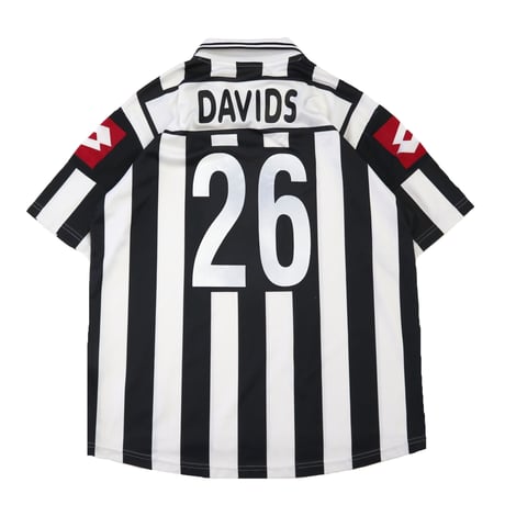 00's Lotto "Juventus" "Edgar Davids" Game Shirt