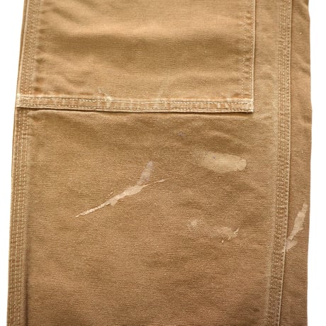 00's Carhartt "Double Knee" Duck Painter Pants USA製 Beige ②