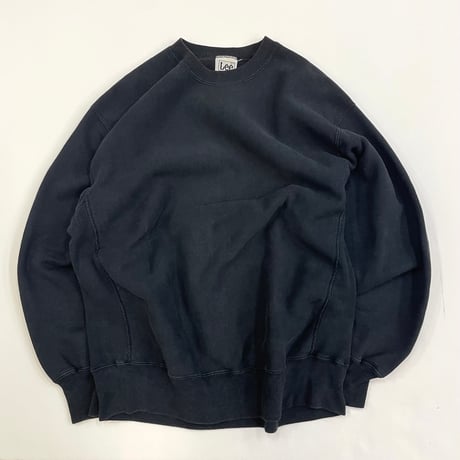 90's Lee Reverse Type Sweat "Black" XLサイズ USA製