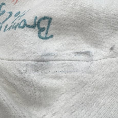 80's～ Raco Sports Wear "Hand Paint" "4面プリント" Sweat Lサイズ